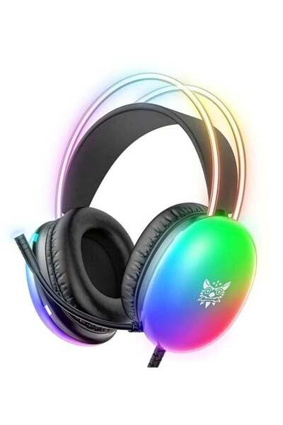 Onikuma X25 Professional Gaming Headset USB + 3.5mm RGB Light 3D Stereo Noise Cancelling