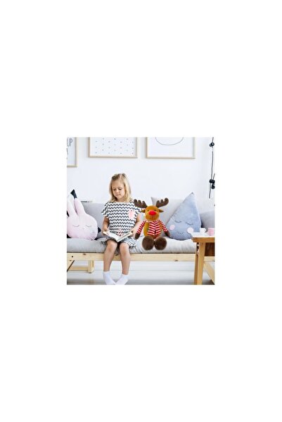 Aca Plush Toy, Christmas Reindeer, Soft Holiday Friend, 30 cm