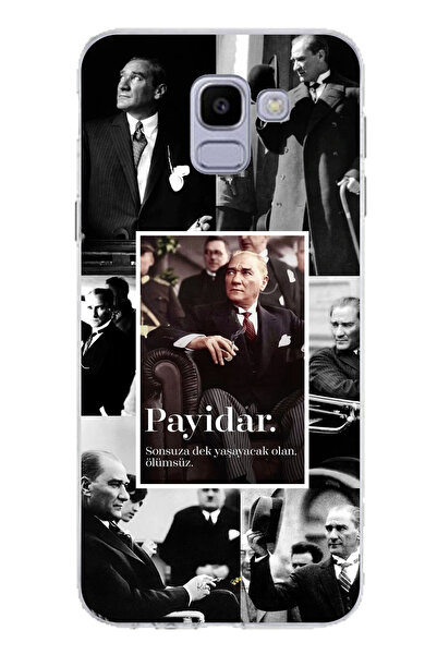 TechTree Samsung Galaxy J6 Compatible Atatürk Payidar Printed Silicone Case