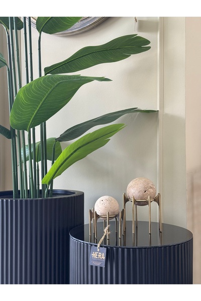 HERA DEKOR 2Lİ TRAVERTEN BOHEM KÜRE