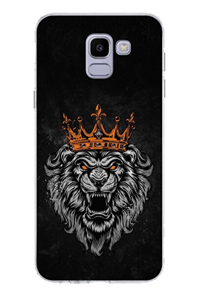 TechTree حافظة سيليكون متوافقة مع هاتف سامسونج جالاكسي J6 من وورت روهو مطبوع