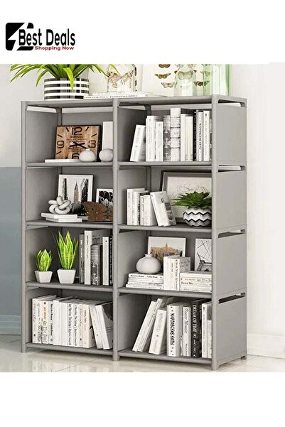 Generic أفضل العروض لتأجير رفوف تخزين الكتب لغرفة المعيشة وغرفة النوم، رف تخز...