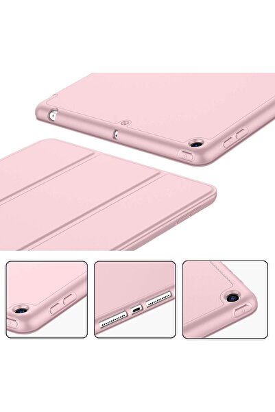 NEONI iPad 10.2-inch Case for 9th/8th/7th Gen with Pencil Holder, Soft Silicon, Auto Wake/Sleep Cover