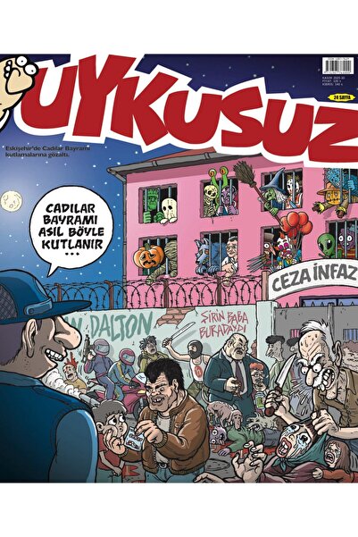 Dergi Kapında Uykusuz Dergi Kasım 2025