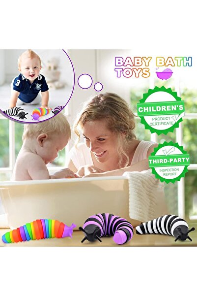 Cevioce لعبة فيدجيت سلج بألوان متنوعة - 3 قطع فيدجيت حسية للأطفال والكبار