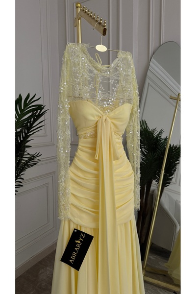 ABRARYZ "Warmth of Lemon" dress