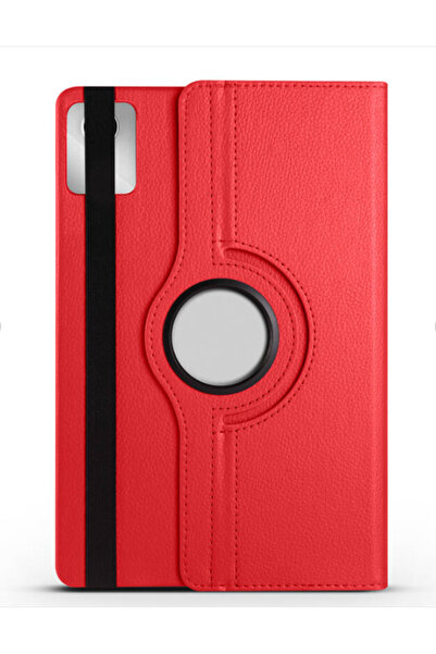 Fuchsia Lenovo M11 Tb-330Fu Compatible Stand 360 ° Horizontal Vertical Rotatable Leather Tablet Case