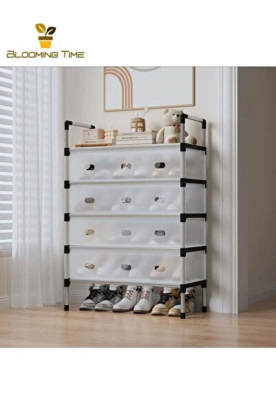 Generic خزانة أحذية مقاومة للغبار عند مدخل المنزل من BLOOMING TIME، رف أحذية ...