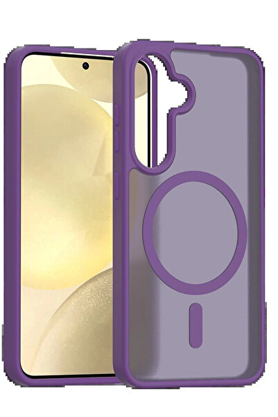 ceppark غطاء LitaeTrend لهاتف سامسونج جالاكسي A26 Jota Magsafe - أرجواني غامق