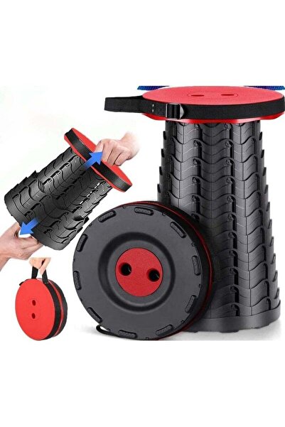 Generic Upgraded-Portable Collapsible Folding Stool, Retractable Telescoping ...