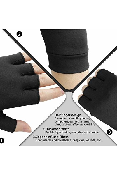 Generic Copper Compression Arthritis Gloves