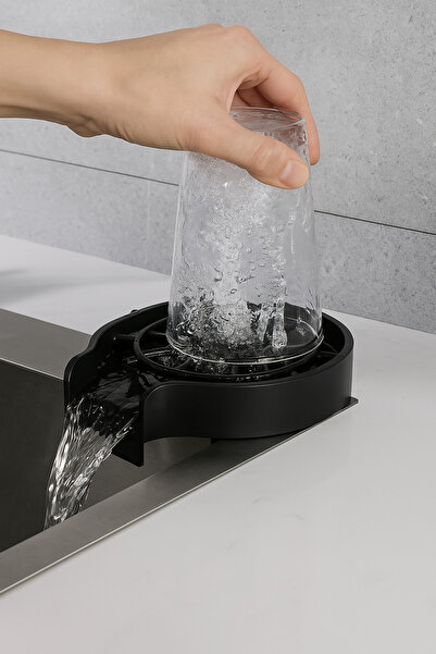 Zenorius Automatic glass washer – Powerful water jet, for sink, kitchen and bar