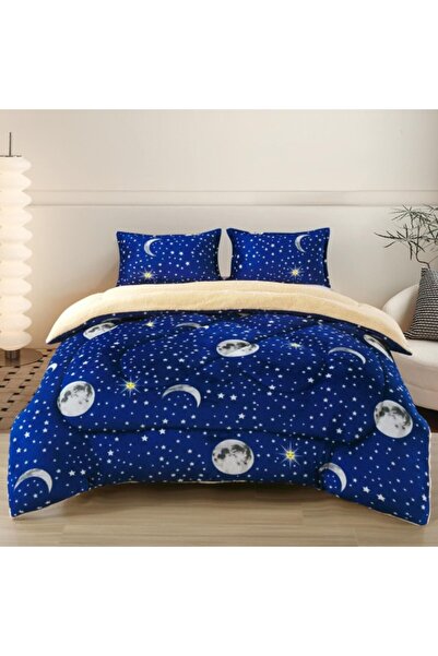 CumparaMisim Cocolino quilt with fur 200x230cm and 2 pillowcases 50x70cm