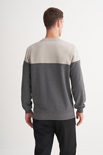 Cazador εφαρμοστό Φούτερ από βαμβακερό μείγμα Σελανίκης (25 ΧΕΙΜΩΝΑ)