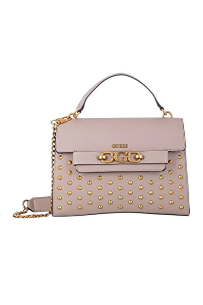 Guess , Zira, Synthetic Leather, Textile Bag, Shoulder Bag, Light Rum, VA848420, For Women