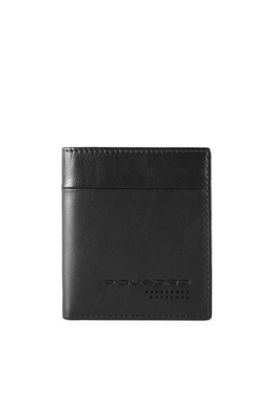PIQUADRO , Urban, Leather Wallet, Credit Card Case, Black, For Men