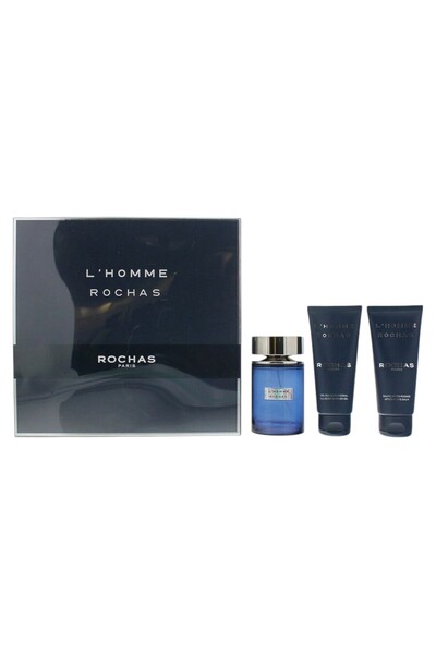 ROCHAS Set Rochas: L'Homme Rochas, Eau De Toilette, For Men, 100 ml + L'Homme Rochas, Hydrating, ...