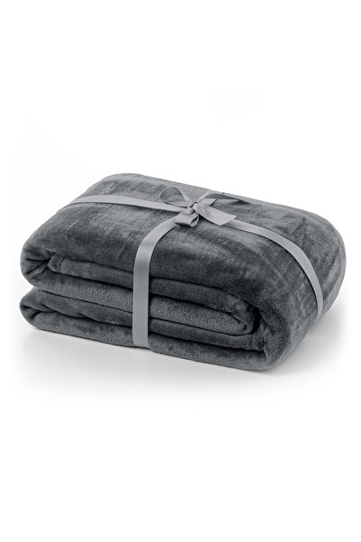 Deco King Classic microfiber blanket, Small, 240 g/m2, 150x200 cm, dark gray