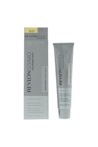 Revlon , Revlonissimo Colorsmetique, Permanent Hair Dye, 10.31 Pale Beige Blonde, 60 ml