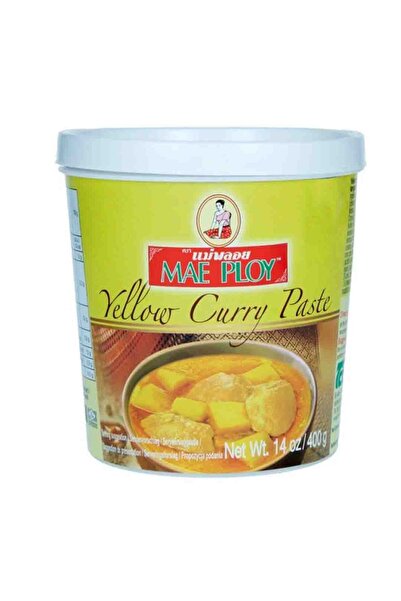 Top Ingrediente Κίτρινη πάστα κάρυ - Mae Ploy - Κίτρινη πάστα κάρυ - 400 γραμμάρια