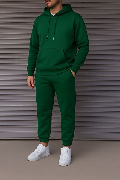 KONSEPT35 SET cu căptușeală din fleece FMAN PENTRU BĂRBAȚI 3 FIȘURI KA cu glu...