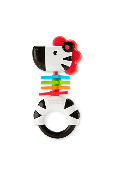 FISHER PRICE Fisher Price, Fisher Price, Zebra, Rattle Toy, Unisex, 3+ months