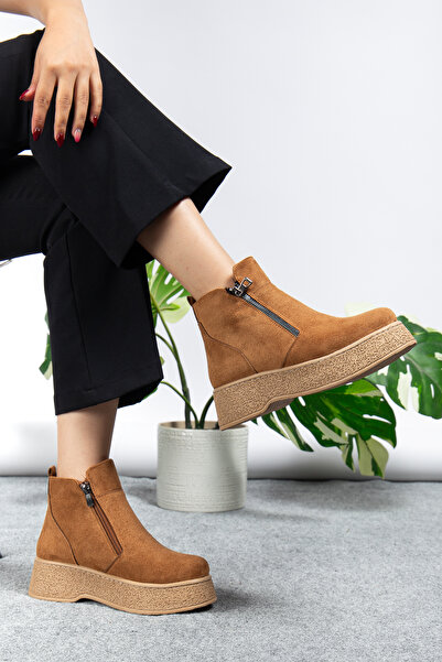 Mc vay Shoes Γυναικεία 014 Αντιολισθητικά Αδιάβροχα Διακοσμητικά Γυναικεία Μποτάκια & Μπότες με φερμουάρ