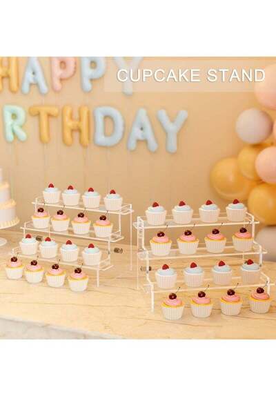 Generic Acrylic Display Risers 9.5" Clear Perfume Organizer Tiered Display Stand