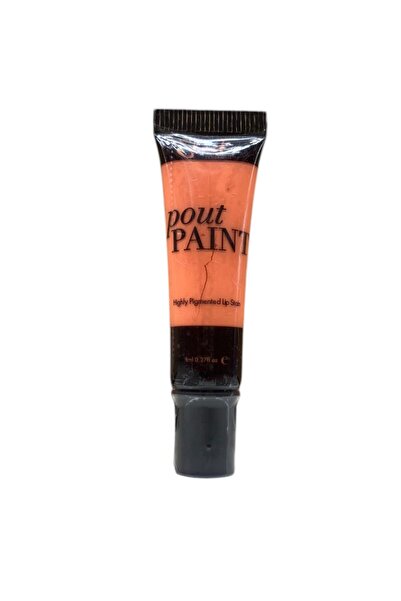 Sleek MakeUP , Pout Paint, Lip Stain, Liquid Lipstick, Peachy Keen, 8 ml