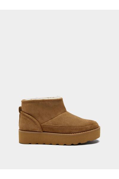 PARFOIS Astarlı Deri Efektli Bilekte Bot