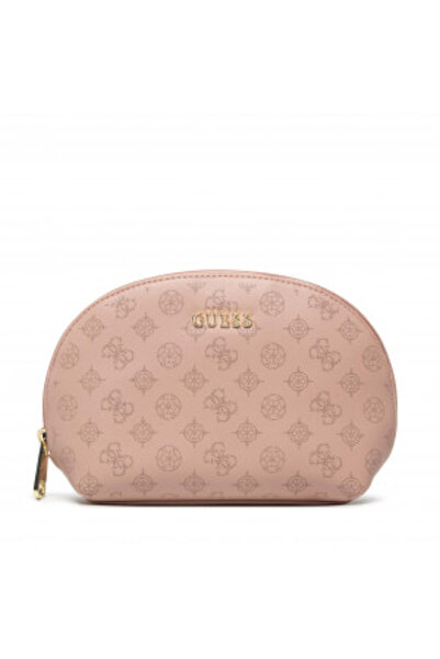 Guess Fabric makeup bag, nude color