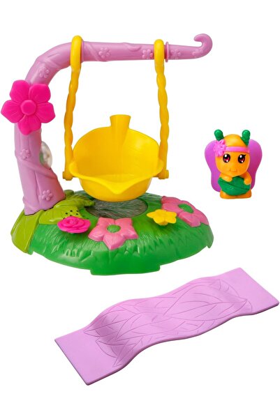 WowWee Lite Sprites Deluxe, Set de accesorii pentru păpuși, Leagăn, Pentru fe...