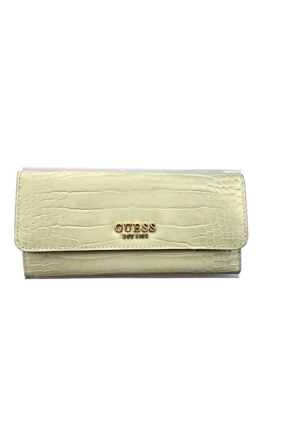 Guess , Laurel, Textile Wallet, SLG Large Zip, SWCA8500460LGL, Beige, For Women