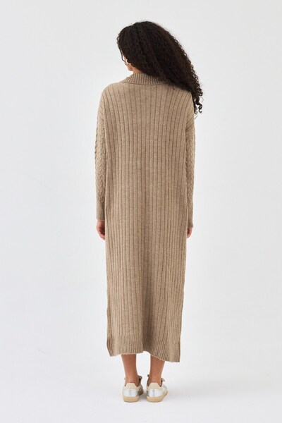QANU Lalezar Knitwear Dress Mink