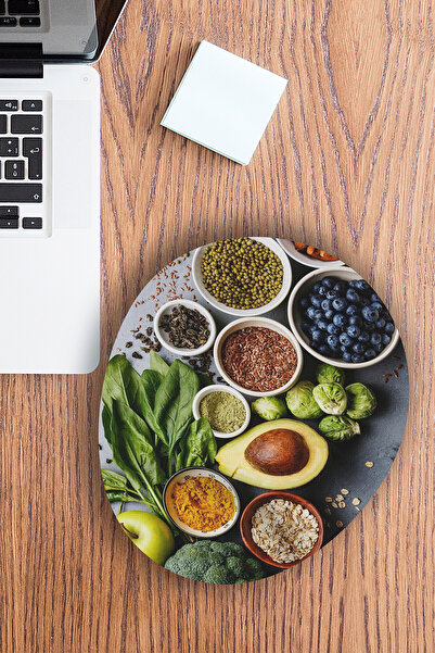 Ormira Konsept لوحة ماوس مطبوع ذات طابع غذائي