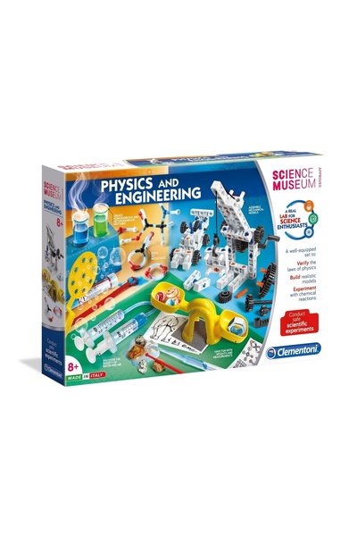 CLEMENTONI Science Museum, Physics and Engineering Laboratory, For boys, 8+ years old