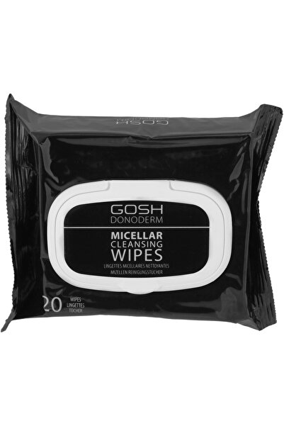 GOSH , Donoderm, Makeup Remover Wipes, 20 pcs