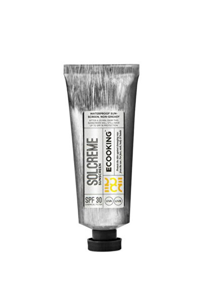 Ecooking Protecție solară, Cremă de protecție solară, Pentru față, SPF 30, 50 ml