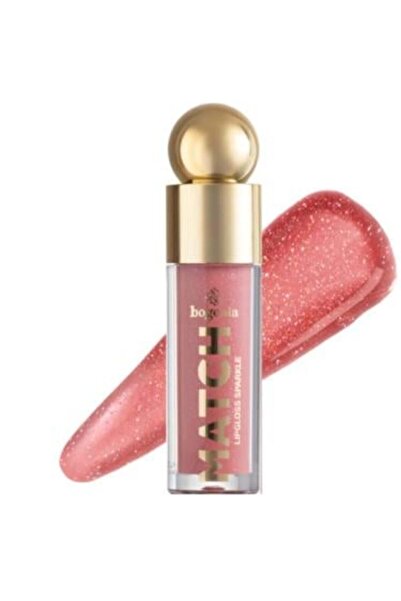 Bogenia أحمر شفاه سائل مقاوم للماء بلمسة نهائية لامعة