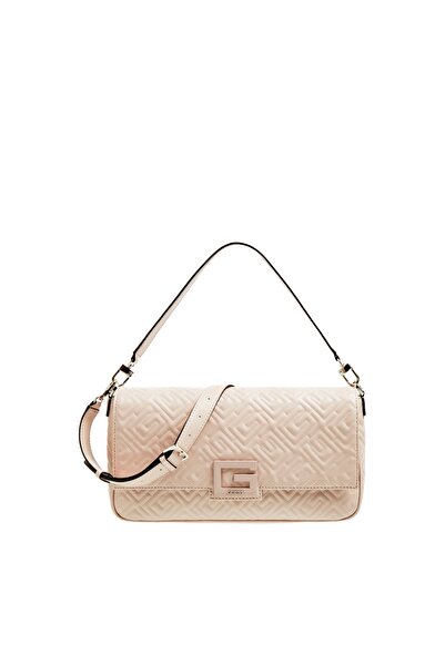 Guess Brightside, Polyurethane, Textile bag, Shoulder bag, Rosewood, For women