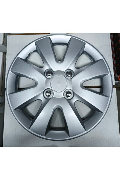 Universal 14"inç Hyundai Accent Blue Uyumlu Jant Kapağı 4'lü Takım Amblem Hed...