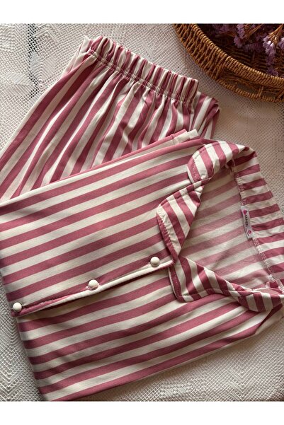 inspira lingerie Women's Buttoned Cotton Thin Sh Fleece-Lined Pajama Set