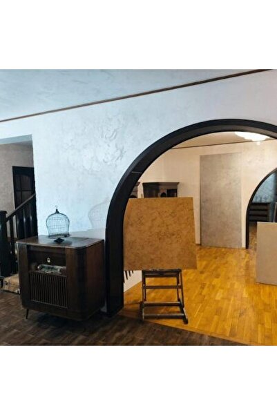 YaYa Color Luxury Decorative Paint, Eva Madreperla with Glass Flakes, Pearl White, 1 Liter