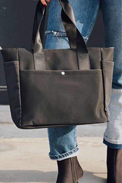 I Love Shoes Τσάντα ώμου Esmera Μαύρη ματ δερμάτινη