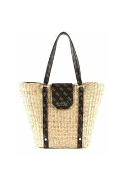 Guess , Paloma, Textile Bag, Tote, Brown, For Women