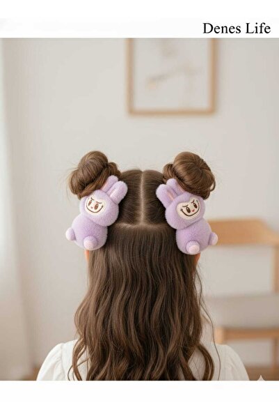 DenEs Life Labubu 2-Pack Plush Figure Toy Buckle