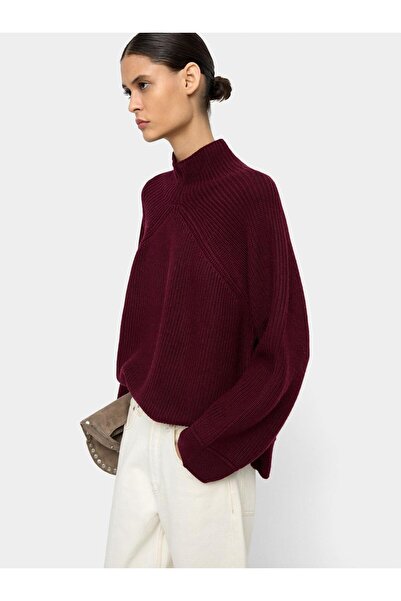 PARFOIS Yüksek Yakalı Örme Kazak