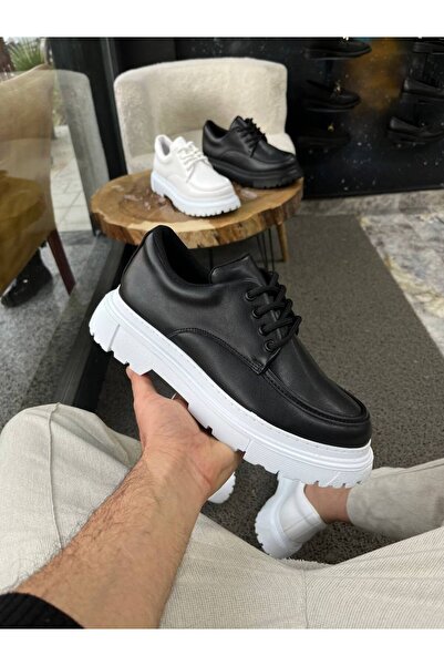 BESKAR Kb X6 Kuback Black Leather Casual Men's Shoes