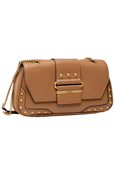 Guess Greta, Polyurethane, Crossbody bag made of fabric, Cognac, hwvb81 29210...