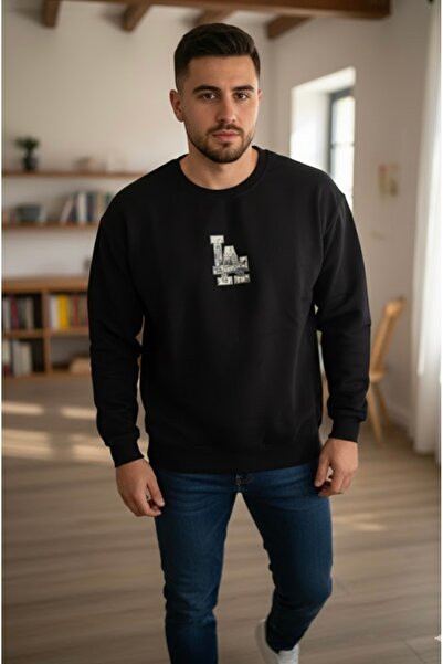 BİLGENS BUTİK Men's Transitional Long Sleeve Sweatshirt